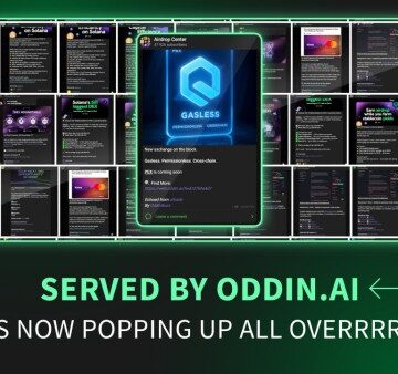 “Served By Oddin.ai” Takes Center Stage with Viral Telegram Treasure Hunt