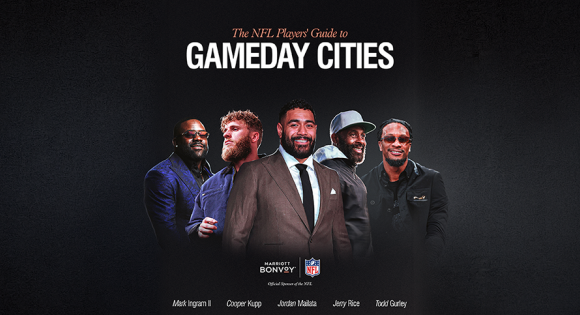 Marriott Bonvoy Teams Up with NFL Stars to Launch 37 Player-Curated City Guides