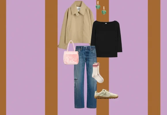 Crop it: what to wear with a short trench coat
