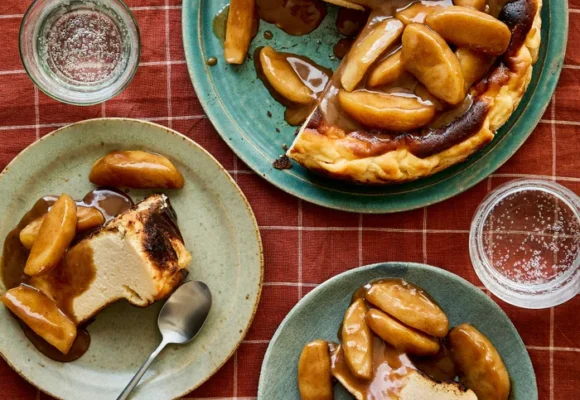 Benjamina Ebuehi’s recipe for toffee apple Basque cheesecake | The sweet spot