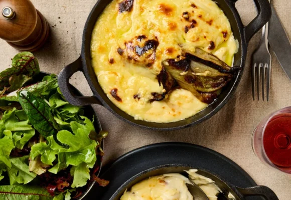 Henry Harris’s recipe for vegetarian endive au gratin