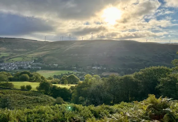 ‘How green are our valleys?’: in the footsteps of miners on south Wales’s new forest trail